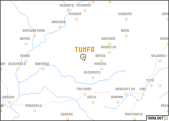 map of Tumfa