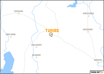 map of Tumiao