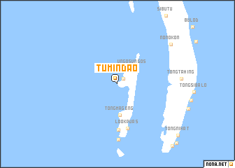 map of Tumindao