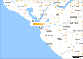 map of Tumiparesum