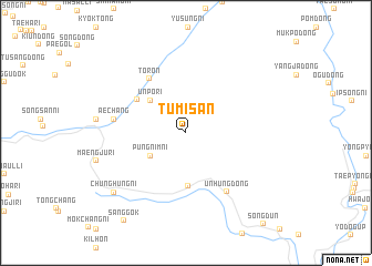 map of Tumisan