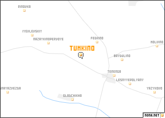 map of Tumkino