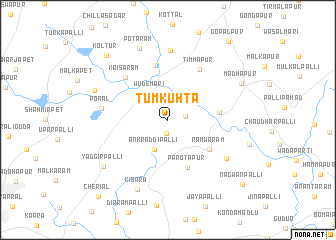 map of Tūmkuhta