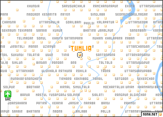 map of Tumlia