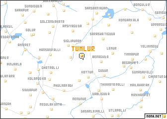 map of Tumlur