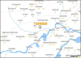 map of Tummawa