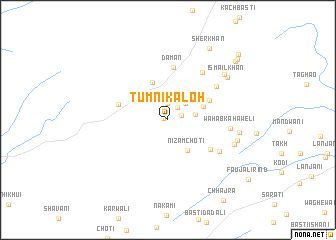 map of Tumni Ka Loh