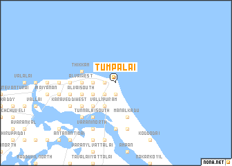 map of Tumpalai