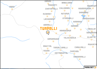 map of Tumpalli