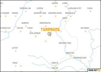 map of Tumpaung