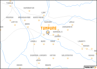 map of Tumpure