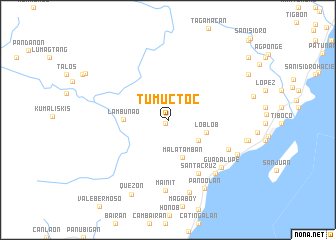 map of Tumuctoc