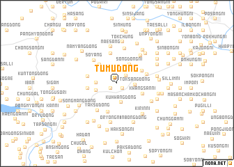 map of Tumu-dong