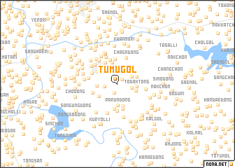 map of Tumu-gol