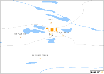 map of Tumul