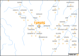 map of Tumung