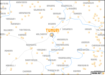 map of Tumu-ri