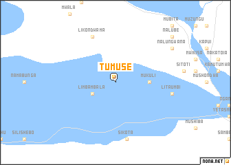 map of Tumuse