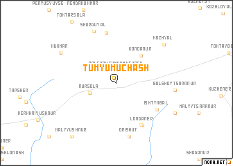 map of Tum\