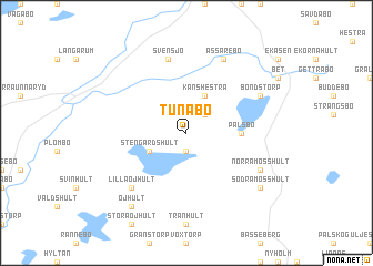 map of Tunabo