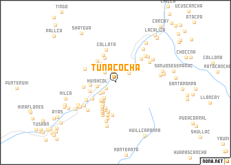 map of Tunacocha