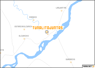 map of Tunalito Juntas