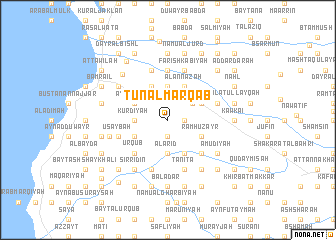 map of Tūn al Marqab