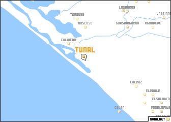 map of Tunal