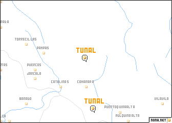 map of Tunal