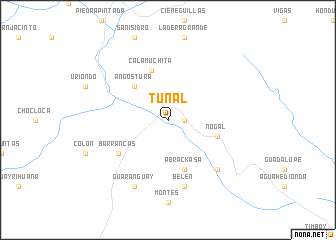 map of Tunal