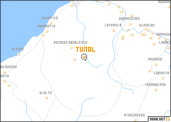 map of Tunal