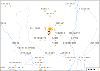 map of Tunal