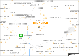 map of Tuna Mansa