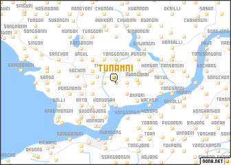 map of Tunam-ni