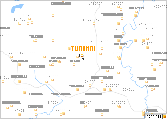 map of Tunam-ni