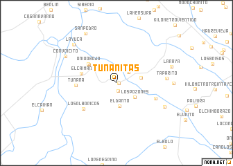 map of Tunanitas