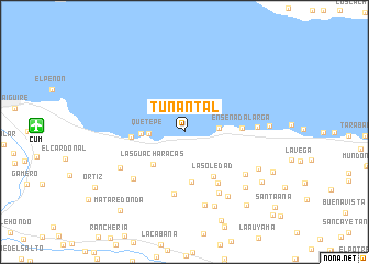 map of Tunantal