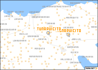 map of Tunapuicito