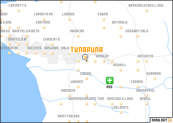 Map Of Tunapuna Trinidad Tunapuna (Trinidad and Tobago) map   nona.net