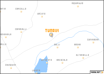 map of Tunavi