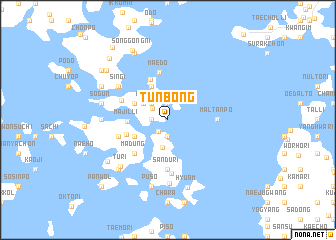 map of Tunbong