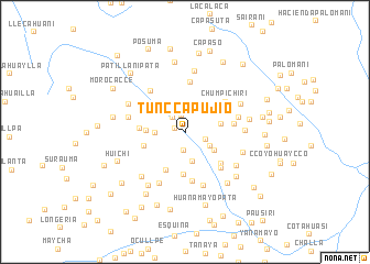 map of Tunccapujio