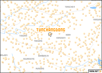 map of Tunch\