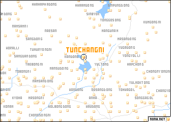 map of Tunch\