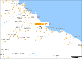 map of Tundae-ri