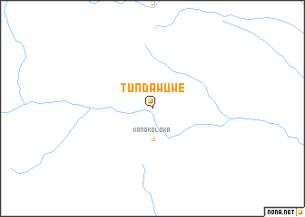 map of Tundawuwe