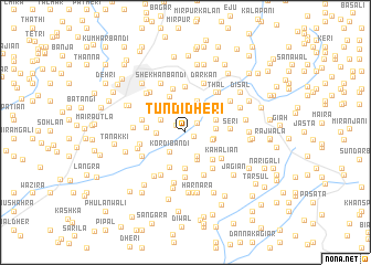 map of Tundi Dheri