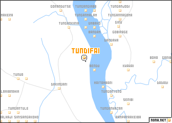 map of Tundifai