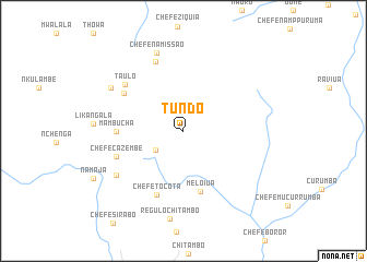 map of Tundo