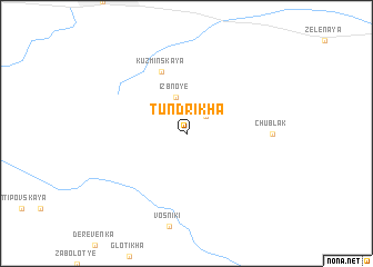 map of Tundrikha